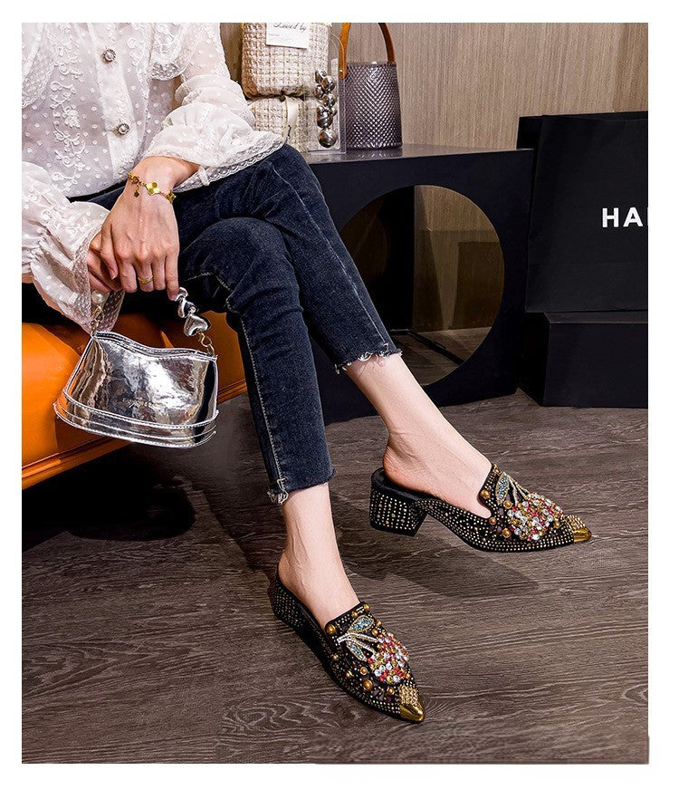 Harper Lane Cherry Heels
