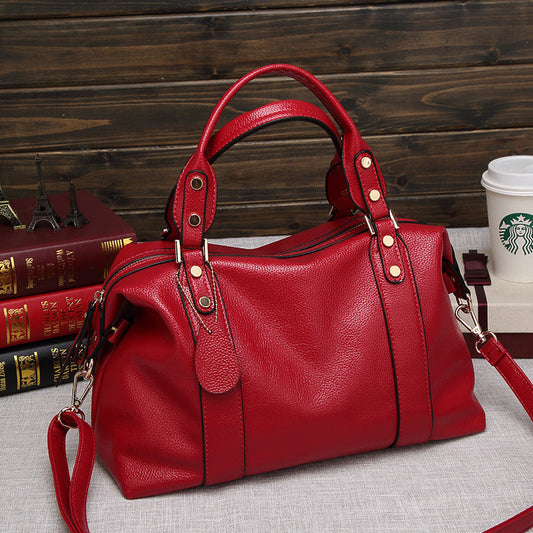 Adriana – Retro Boston-Style Handbag