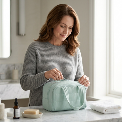 Cloudette – Wide-Mouth Toiletry Bag