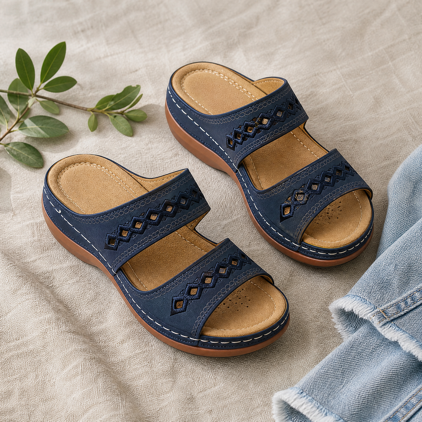 Comfort Lift – Orthopedic Wedge Sandals