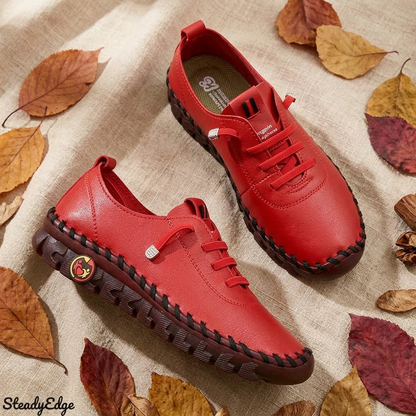 Marlowe – Hand-Stitched PU Loafers for All-Day Comfort