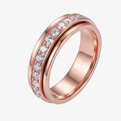 Serenova™ Rotating Zirconia Spinner Ring