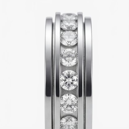 Serenova™ Rotating Zirconia Spinner Ring
