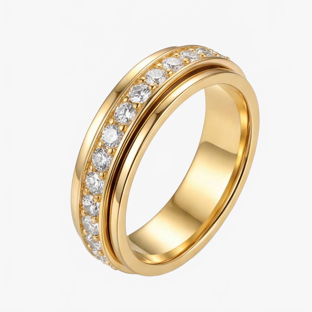 Serenova™ Rotating Zirconia Spinner Ring