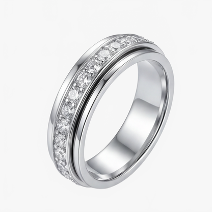 Serenova™ Rotating Zirconia Spinner Ring
