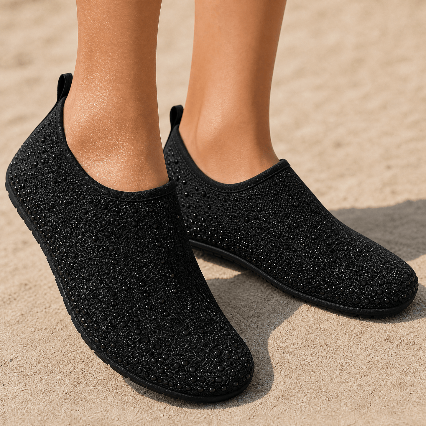 Sparkella – Rhinestone Slip-On Water Shoes