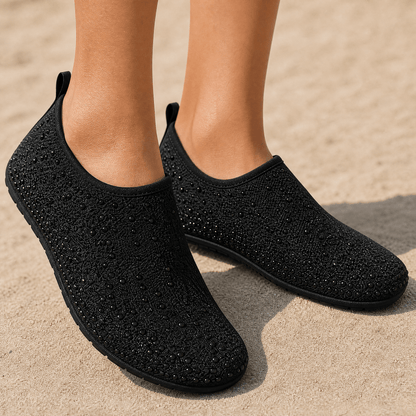 Sparkella – Rhinestone Slip-On Water Shoes