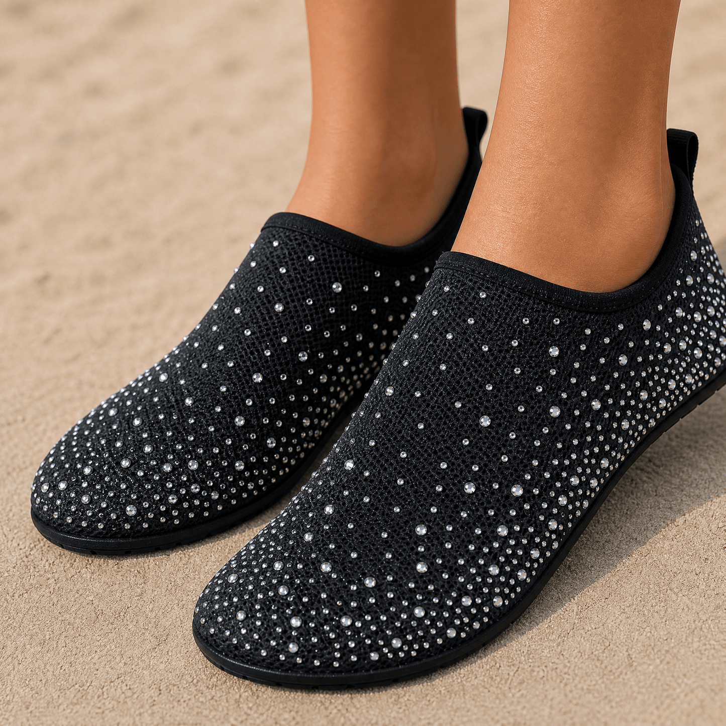 Sparkella – Rhinestone Slip-On Water Shoes
