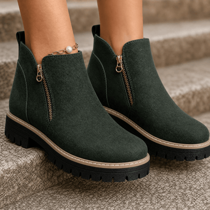 Strida – Women's Cushioned Platform Ankle Boots