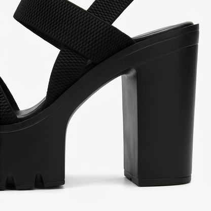 Veluna – Chunky Platform Heel Sandals