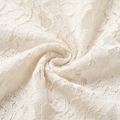Veluna™ - Off-Shoulder Lace Blouse with Bell Sleeves